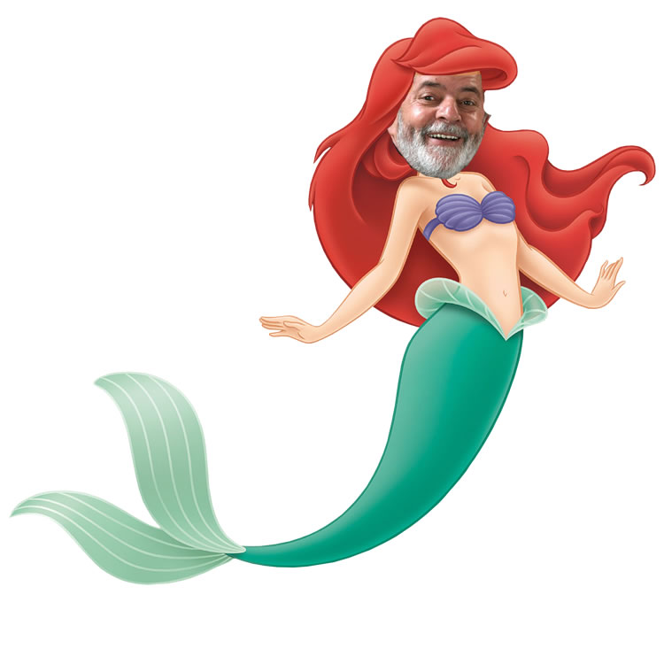 E as Princesas da Disney fossem o Lula?