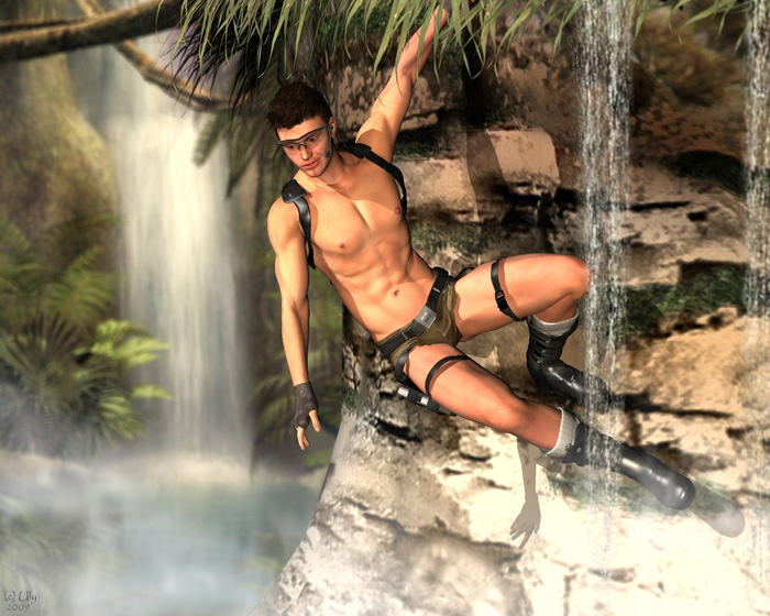 E se a Lara Croft fosse um homem?