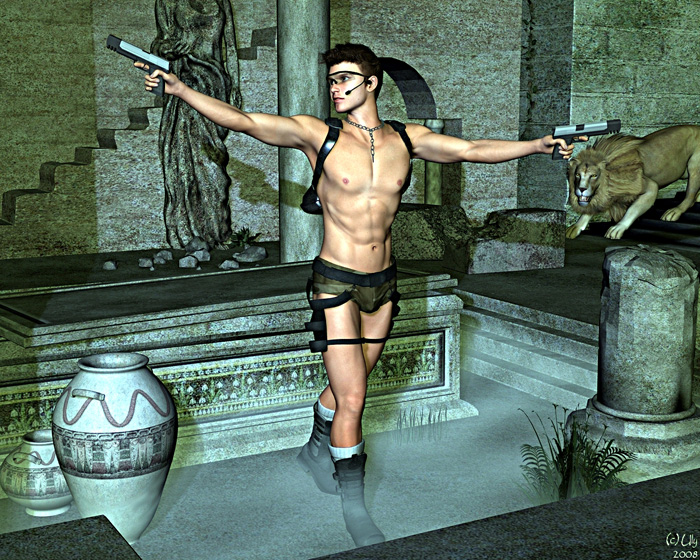 E se a Lara Croft fosse um homem?