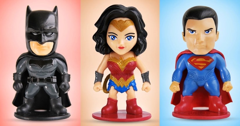 Bob's lança Toy Arts de Batman vs Superman