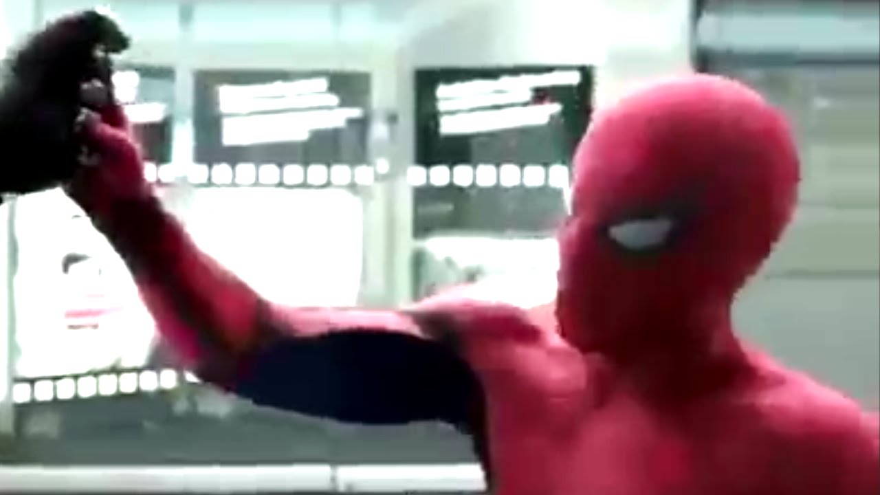 Capitão América: Guerra Civil | Homem Aranha tirando uma pira com o Soldado Invernal