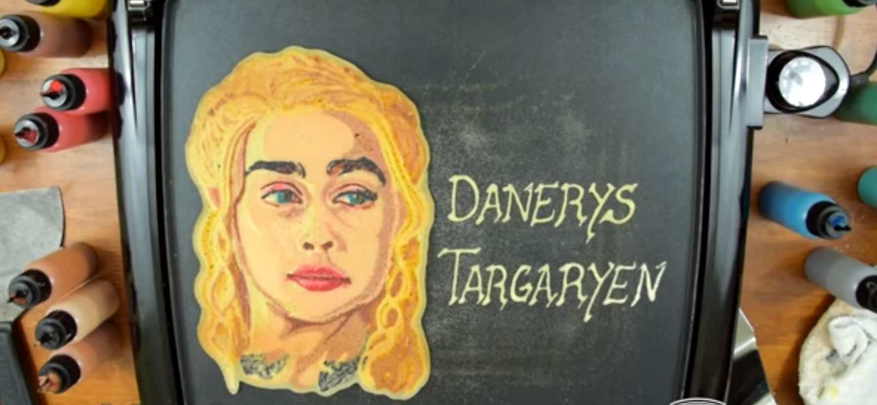 Dr. Dancakes| Artista cria panqueca de Game of Thrones