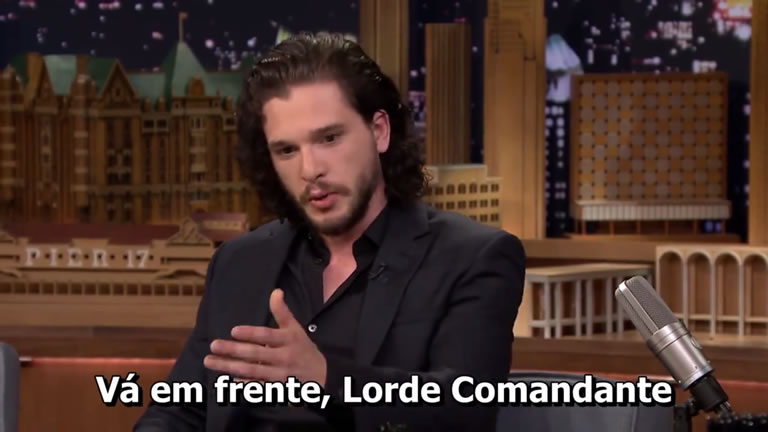 Kit Harington contou a policial que Jon Snow estava vivo para evitar multa