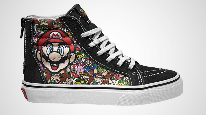 Vans e Nintendo criam coleção de calçados