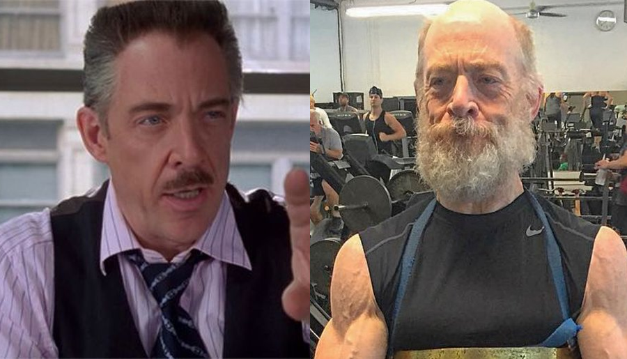 J.K. Simmons está absurdamente diferente e forte