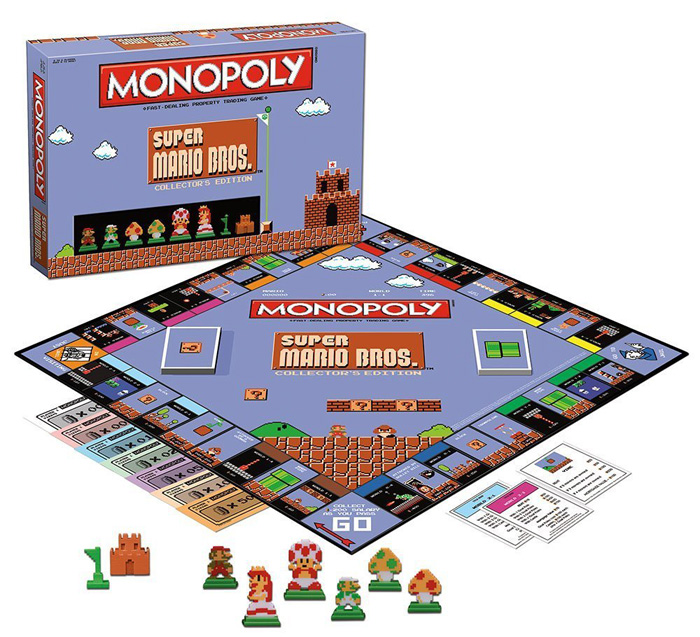 Monopoly do Super Mario edição de colecionador